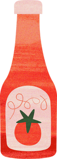 Tomato Ketchup Bottle