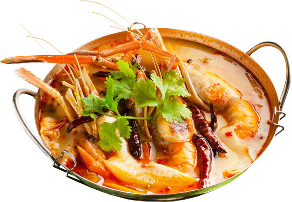 Hot and sour prawn soup, Tom Yum Goong Spicy Sour Soup